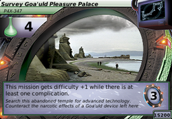 Survey Goa'uld Pleasure Palace, P4X-347